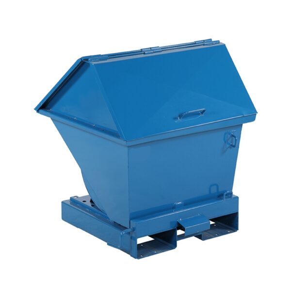 Tippcontainer lock, 400L, blå