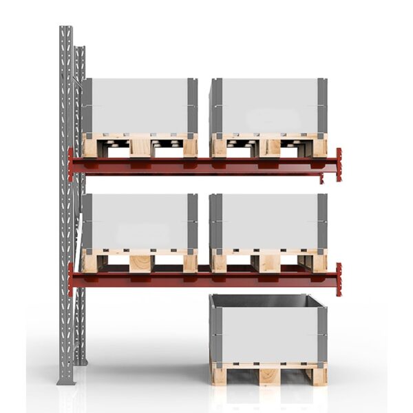 Påbyggnadssektion 2500 mm, 2x1000 kg, ej monterad