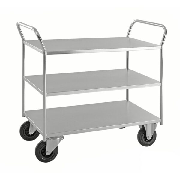Hyllvagn 3-hyllor, raskant, 950x450 mm, EFZ