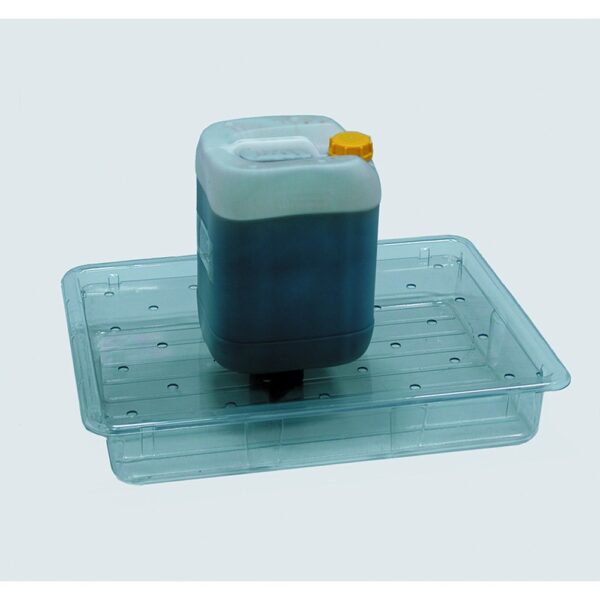 Skyddspall 800x600x130 mm, PE-galler