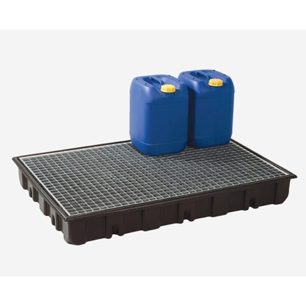 Skyddspall 1220x820x270 mm, PE-galler